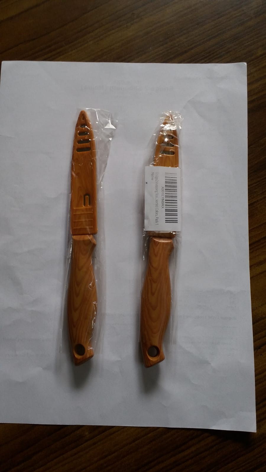 Wooden Cover Knife